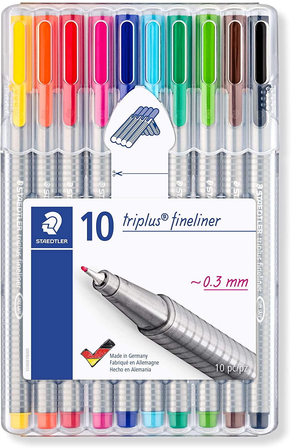 Staedtler Triplus Fineliner Pastel 6-pack